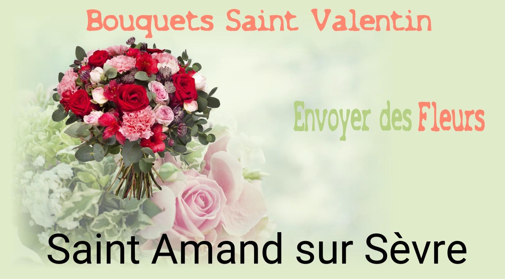 Roses de Saint-Valentin livrées à Saint-Amand-sur-Sèvre